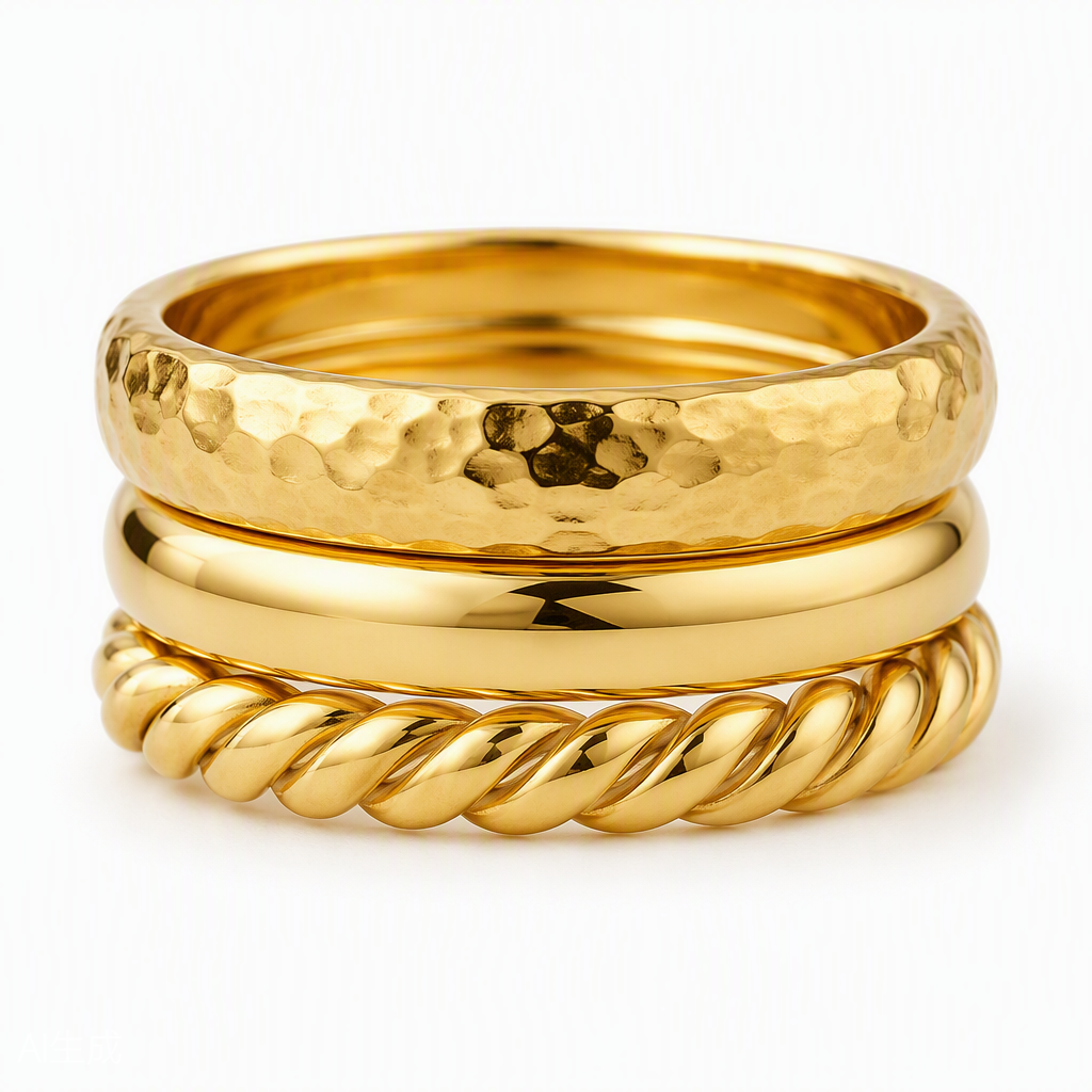 Set de Anillos Trío